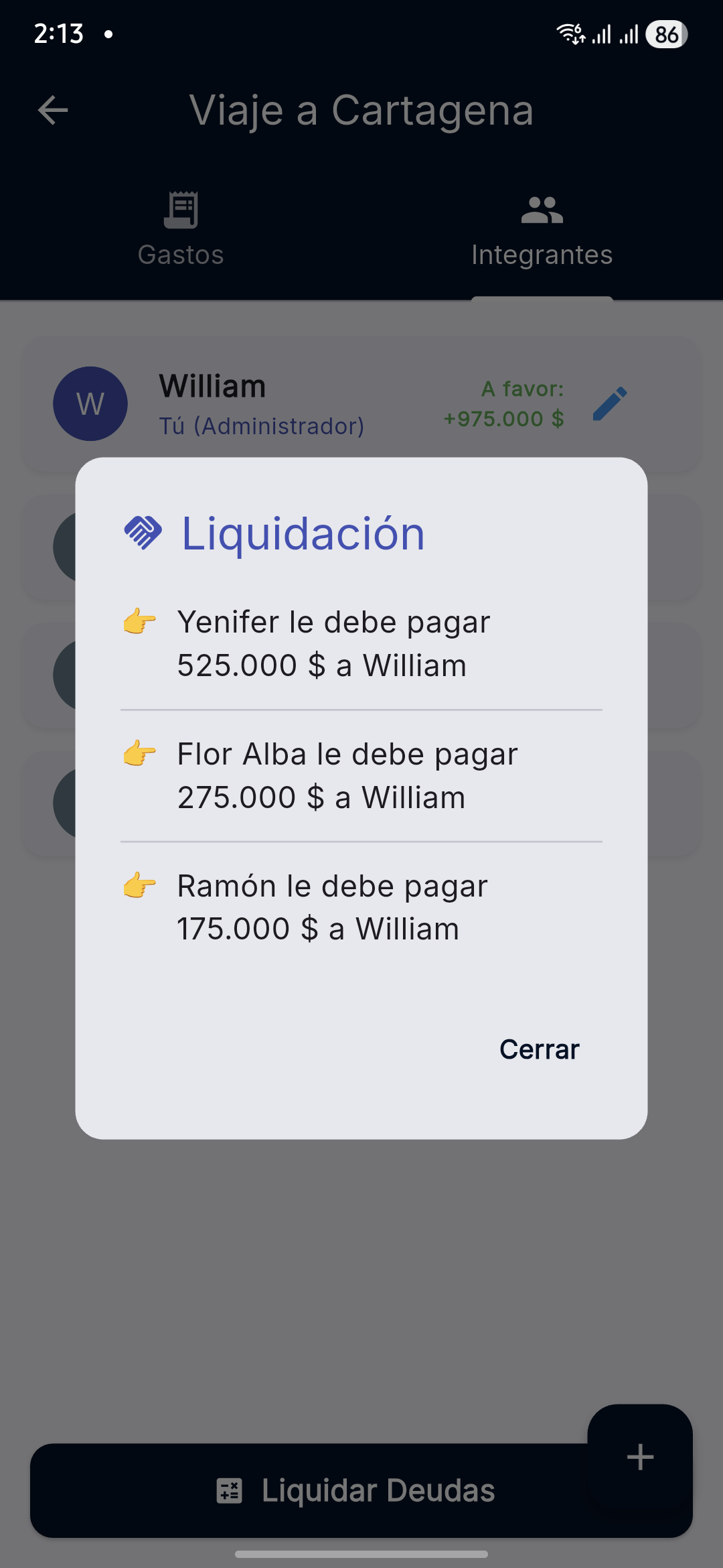 Liquidación Inteligente de Deudas